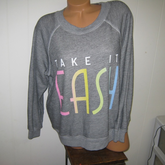 WILDFOX TAKE IT EASY SWEATSHIRT NWT - Picture 5 of 6